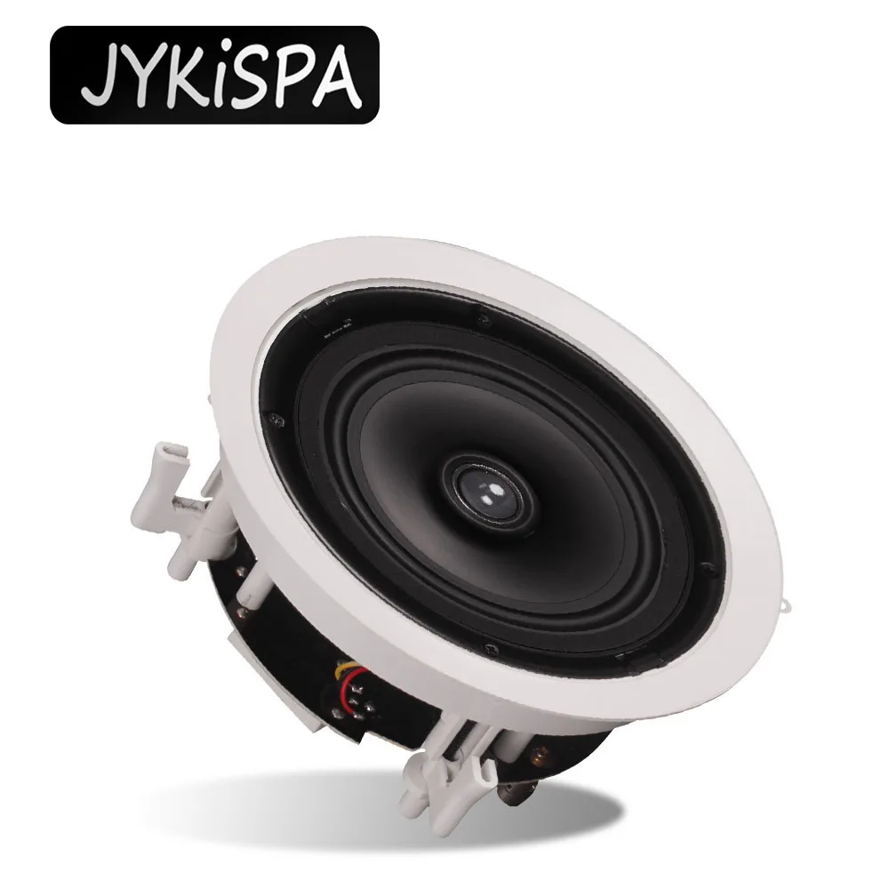 6 Inch 60W Marine Boat Ceiling Wall Speakers Lawn Garden Water Resistant Install Speaker Suspended Ceiling Speaker  Music