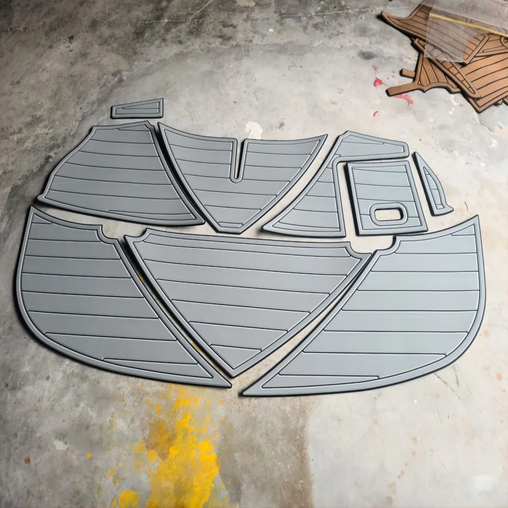 

Swim Platform Step Boat EVA Faux Foam Teak Deck Floor Pad Mat For Boat Bayliner 205 BR