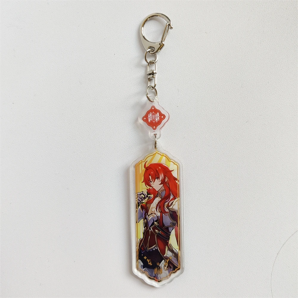 Honkai: Star Rail Schlüsselanhänger Sparkle Lunae Boothill Aventurin Acrylfigur Schlüsselanhänger Anime Anhänger Tasche Geschenke Accessoires Damen – Detail 4