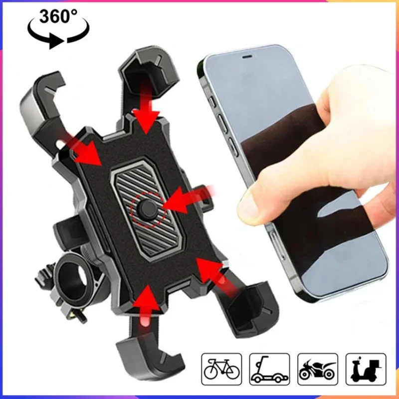 

New Bicycle Phone Holder MTB Road Mountain Bike Stand Motorcycle Mobile Cellphone Support Bracket Mount Gps for Bike Accessories