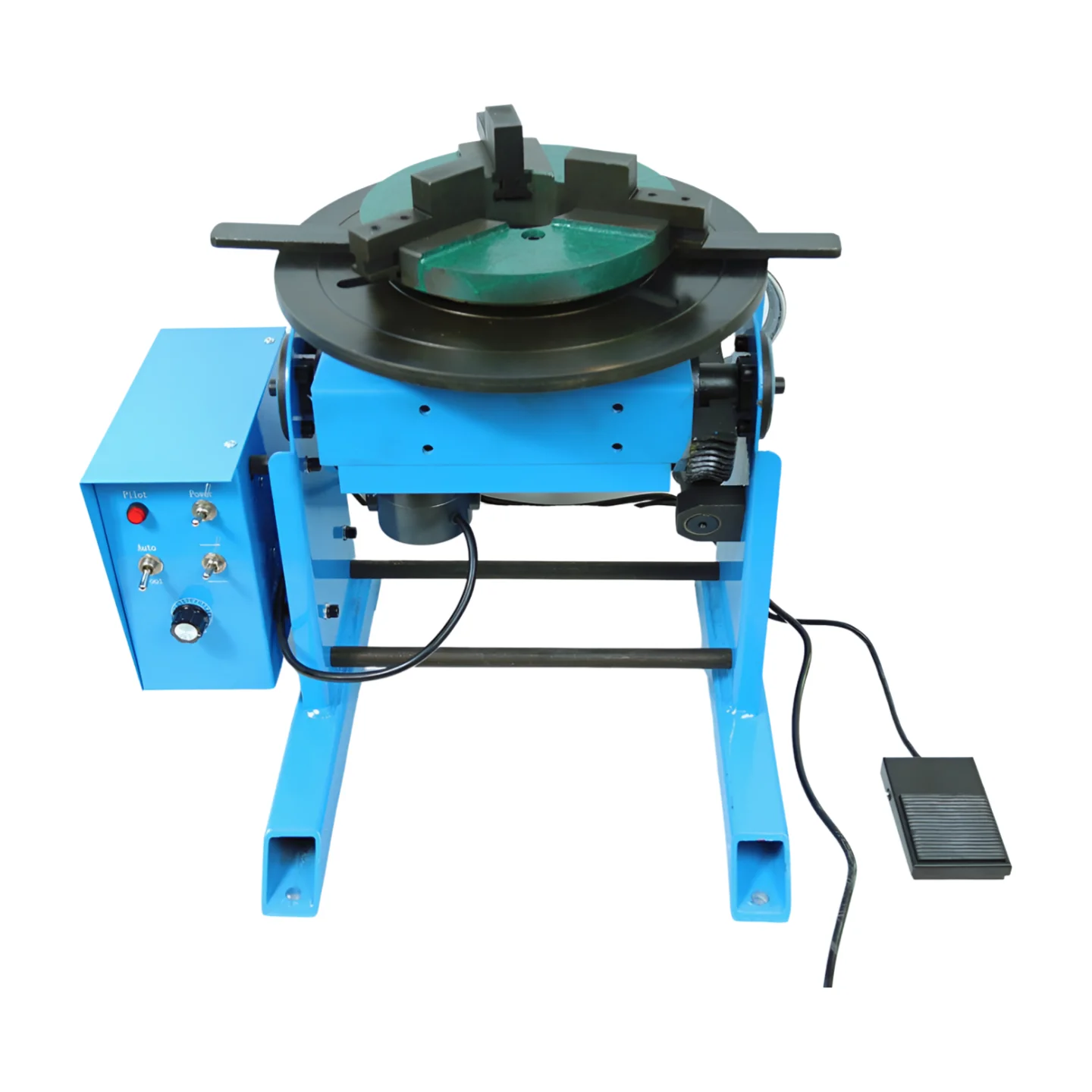 HD-50 Bearing 50kg Semi-automatic Welding Positioner Turntable Equipment Welding Rotator with WP200 Lache Chuck