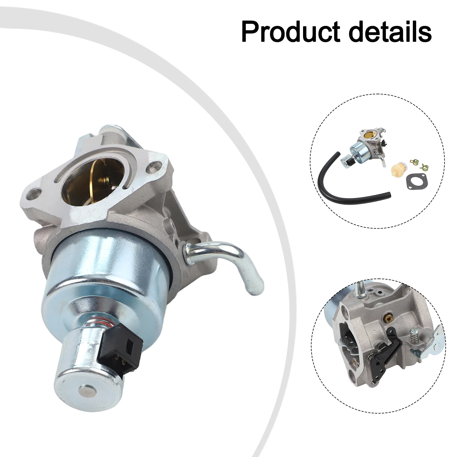 

Enhance the Power of Your Engine with Carburetor for 500cc 17 5hp Fuel Line and Gasket Long lasting Performance