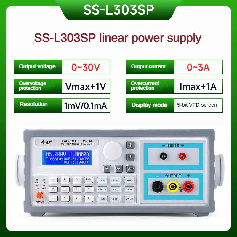 A-BF High precision programmable DC power supply 30V150V10A low ripple program control power supply