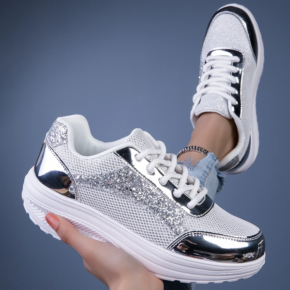 Ladies Shoes Female Sneakers Women Basket Tenis Feminino