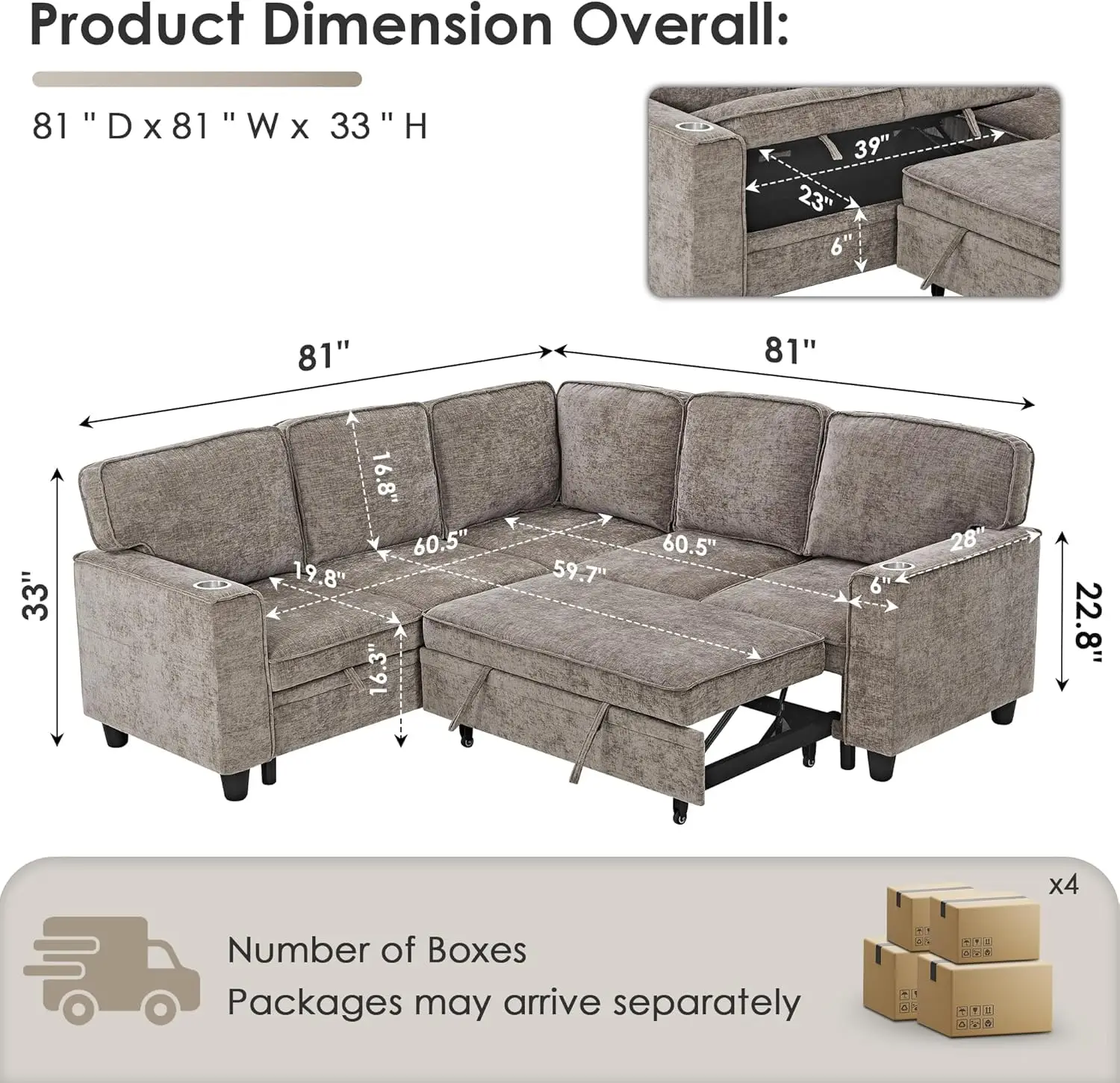 Thumbnail 2 - #34 Best Modular Sectional Sofas to Buy In 2026