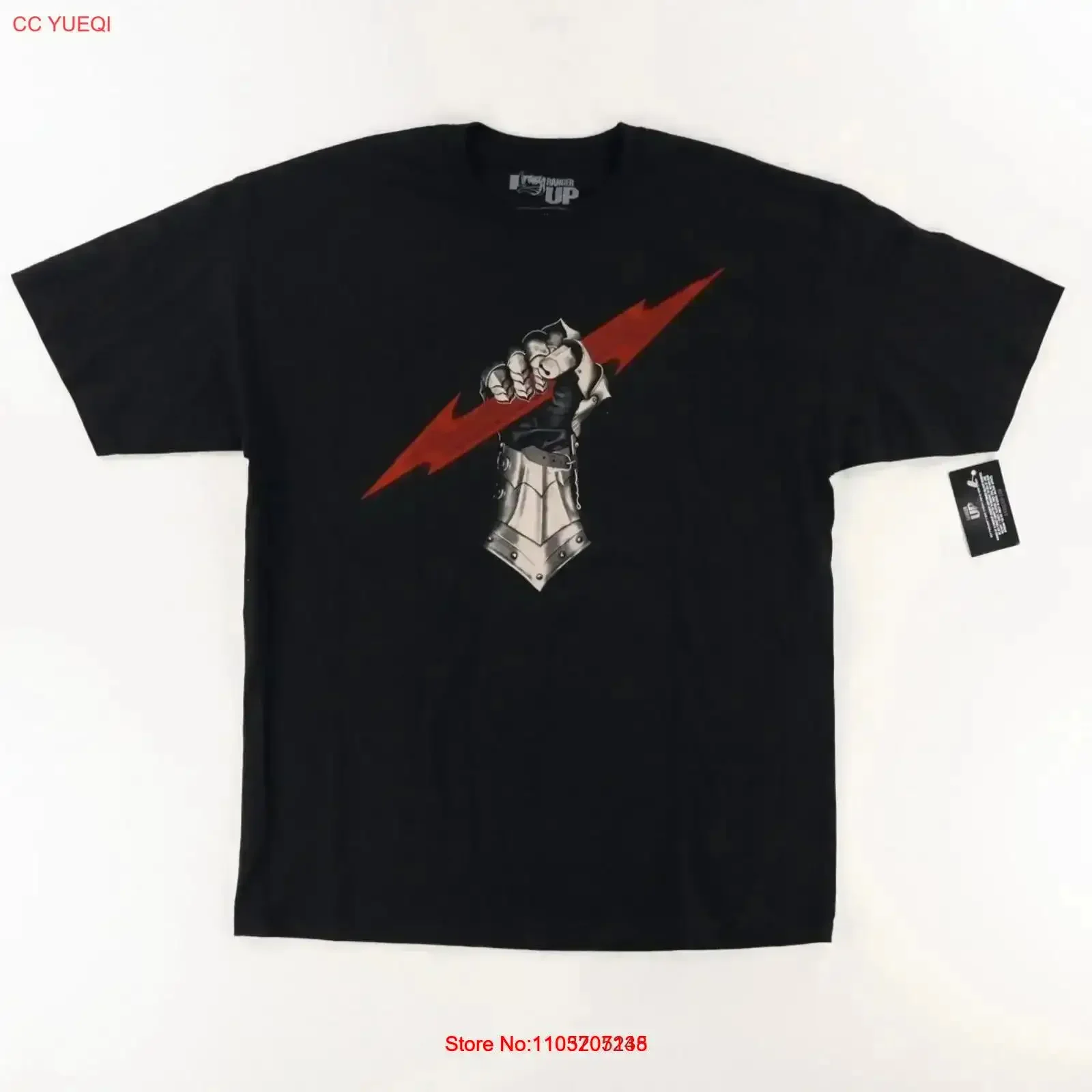 تي شيرت Ranger Up Solid للرجال باللون الأسود مقاس XL عتيق مغسول ومريح ومسامي وناعم غير رسمي ملابس الشارع الشهير جرافيك أوم