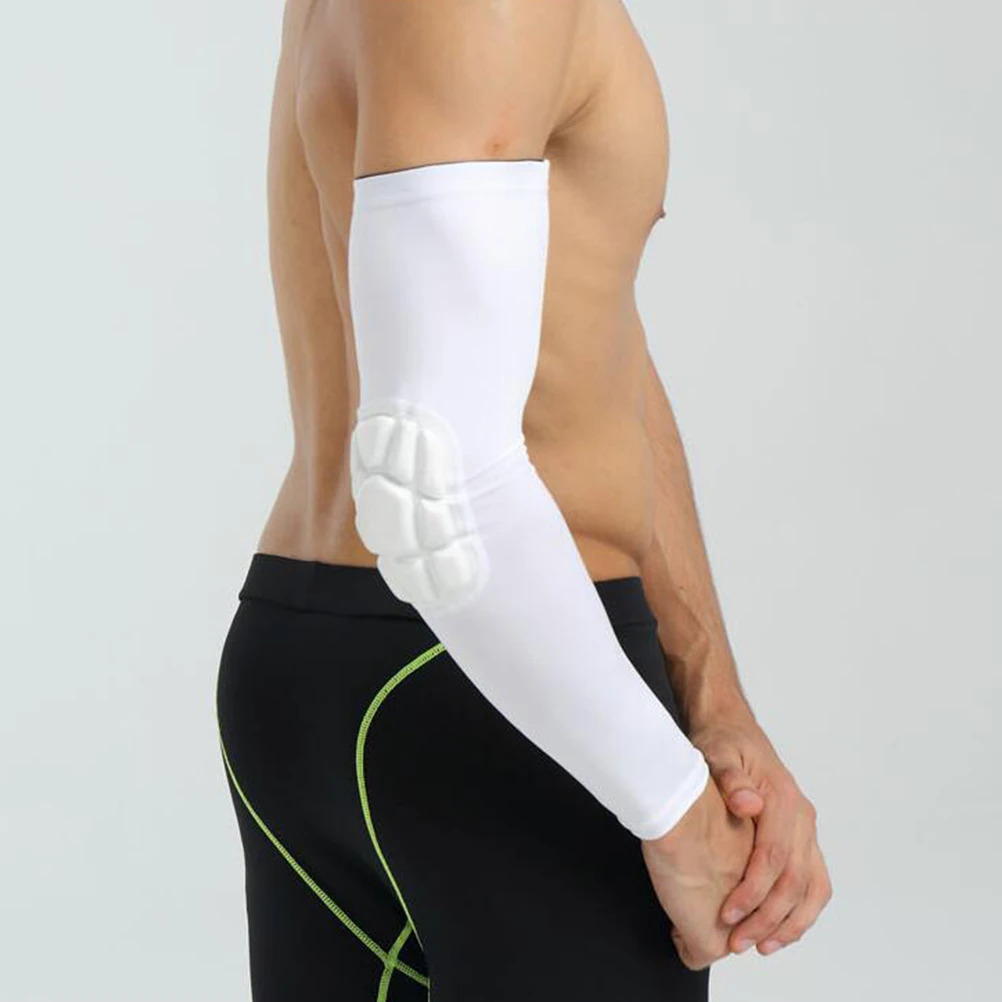 

Защита рук от столкновений Длинная защита локтя Спортивный рукав Рукав до локтя Рукава для езды на велосипеде Командные виды спорта Прочный премиум-класса