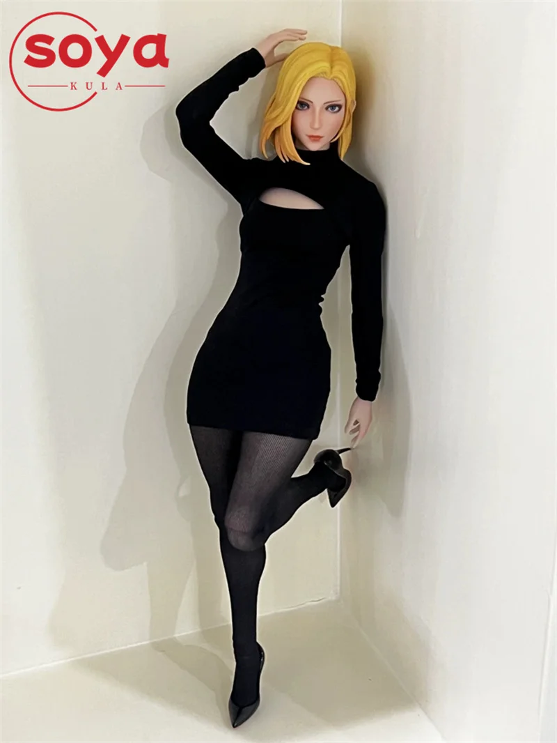 1/6 1/12 Scale Female Open Chest Dress Clothes Model Fit 12-inch 6-inch Soldier Action Figure Body Dolls