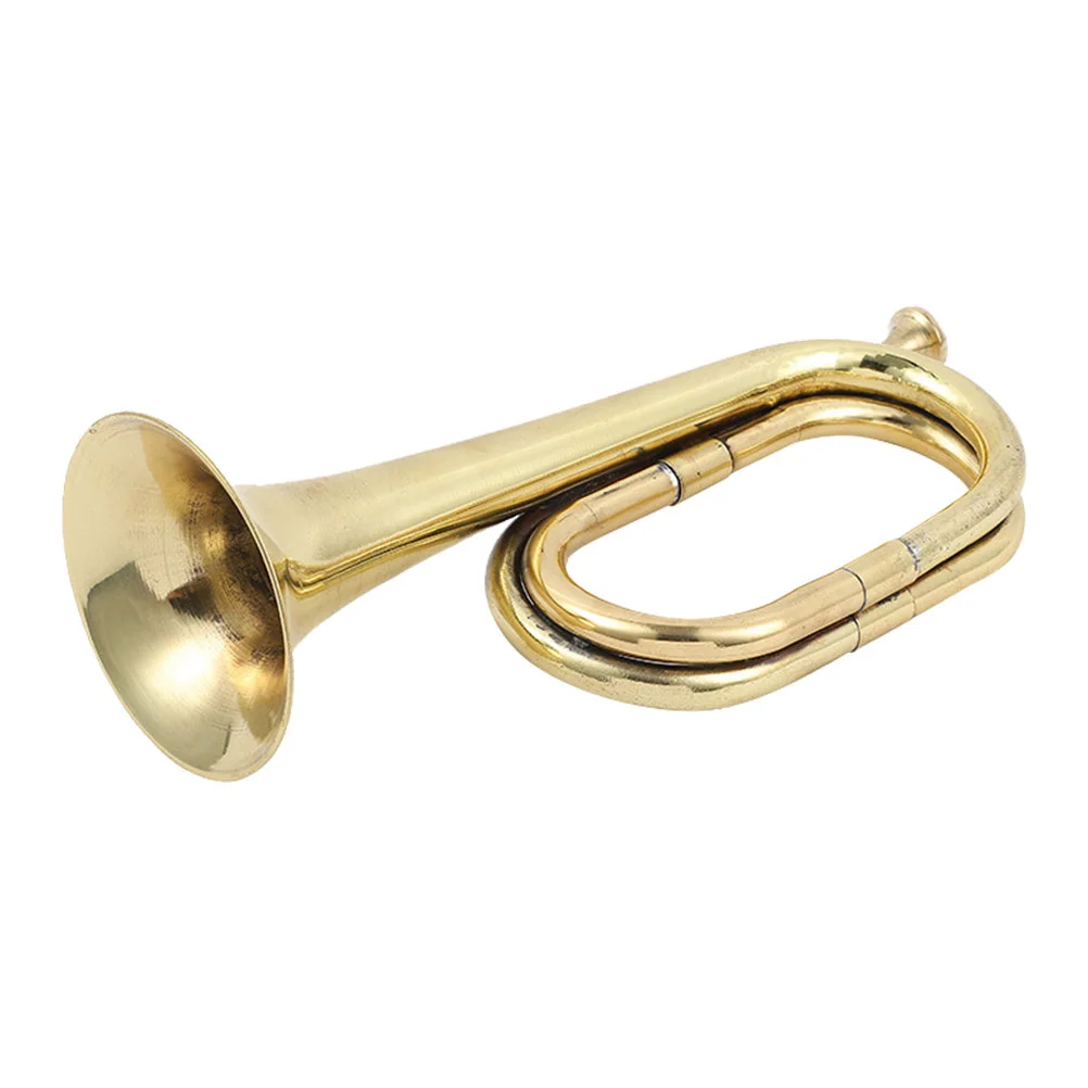 

Charge Bugle for Beginners Trumpet Professional Horn Instrument Alloy Music Copper Wind Premium