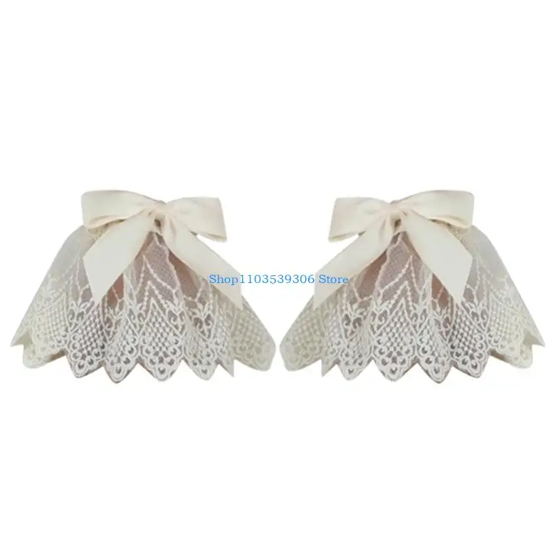 

400A Фея наручные манжеты Съемный элегантный браслет Расклешенный орган Браслет с оборками