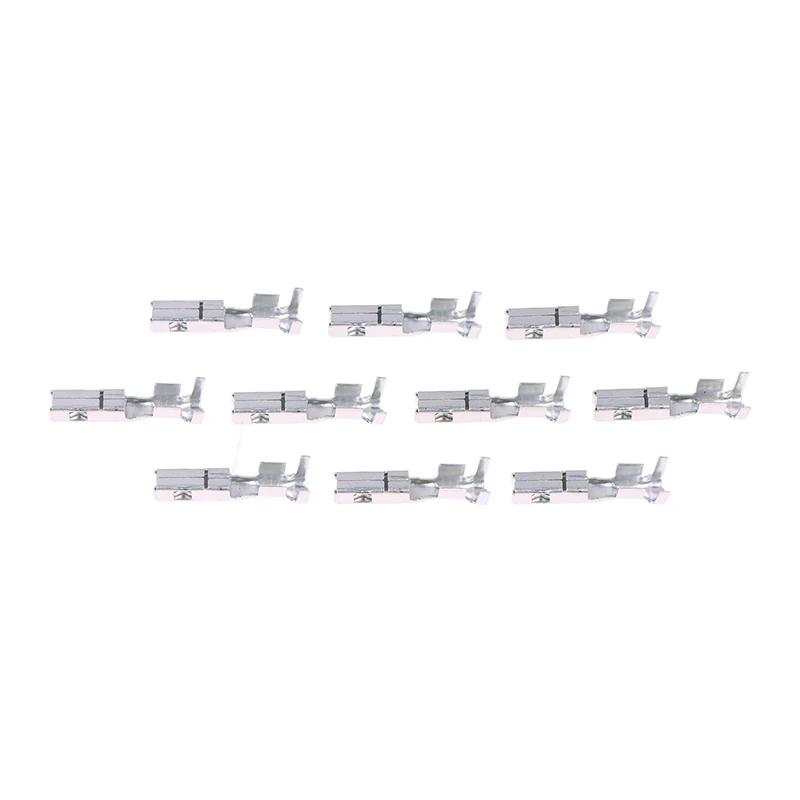 10 pièces 2.8MM voiture ECU laiton sertissage Terminal fil FCI grandes broches pour connecteur DJ627-2.8A DJ616A-2.8 * 0.8B