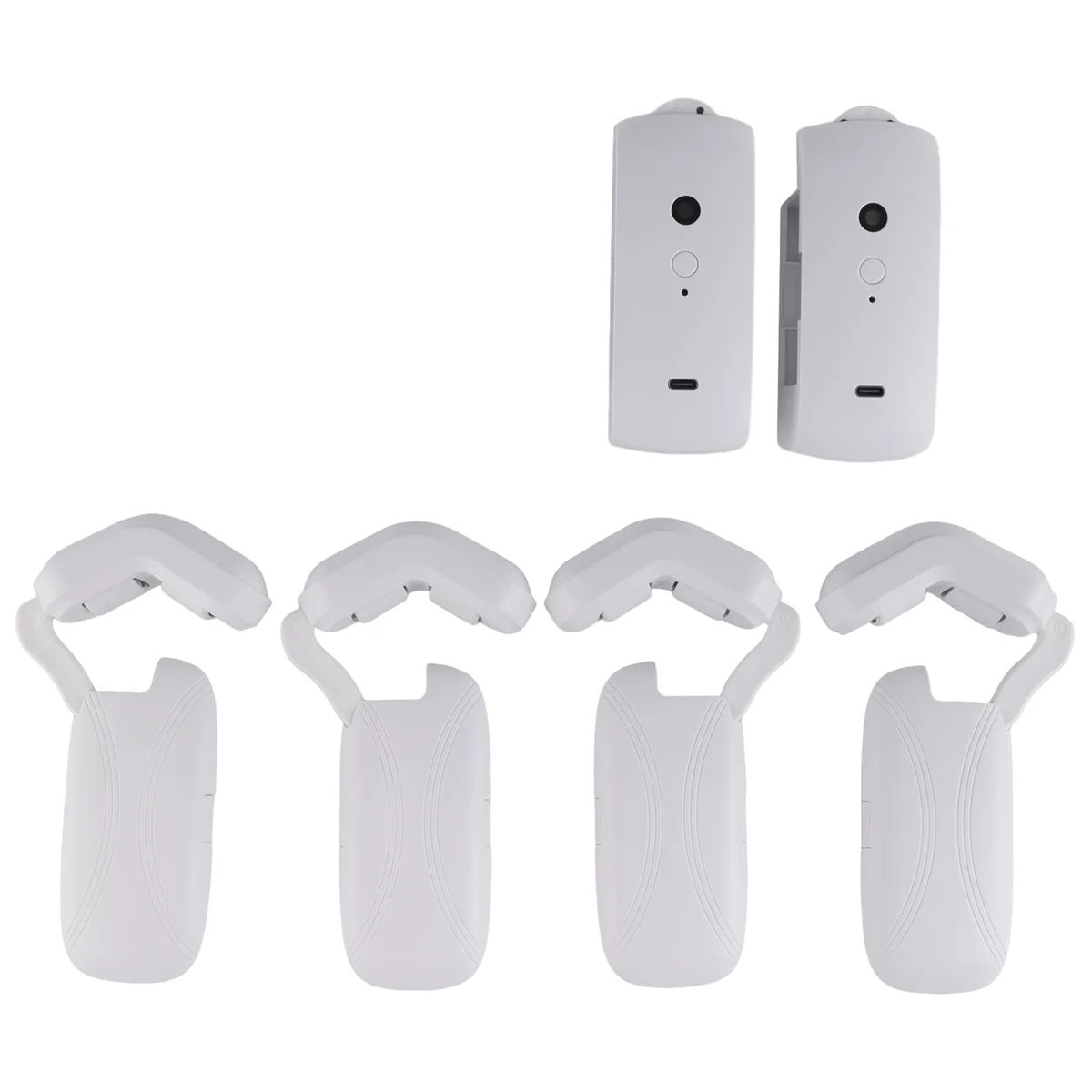 2PCS Tuya Smart Automatic Curtain Opener Bluetooth Roman Rod Curtains Switch Robot Remote Control for Alexa Home