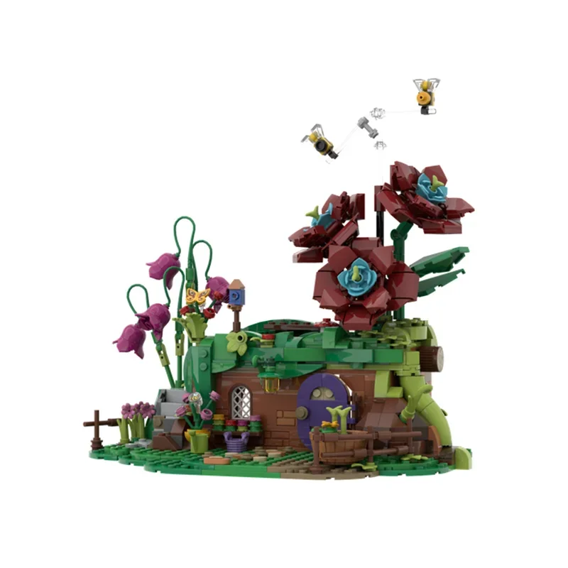 Moc Building Blocks Herbalist house Technology Modular Bricks Model  Gifts Christmas Toys DIY Sets Assembly