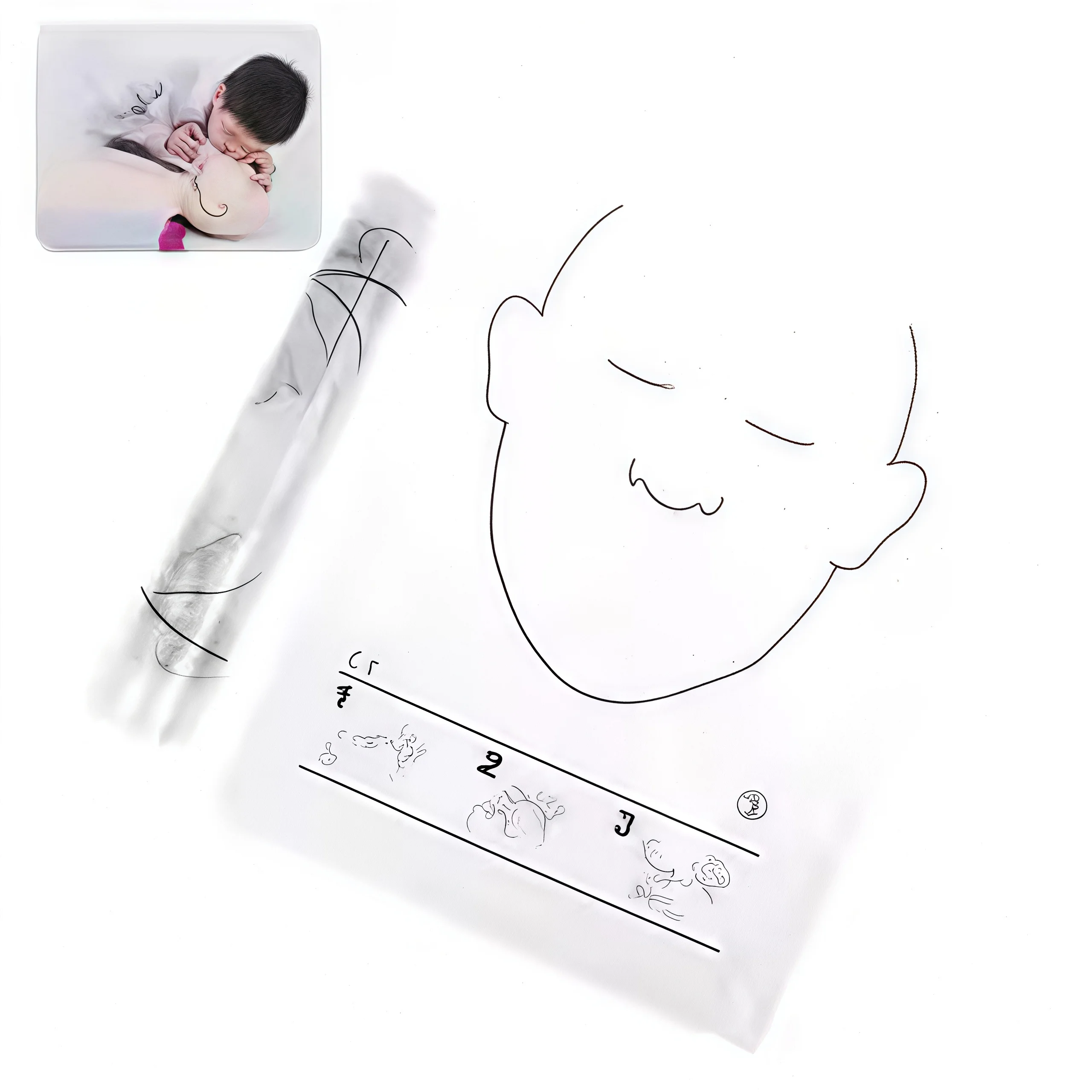 36-Pack CPR Face Shield Roll - Disposable CPR Mask for Training & Emergency Rescue, First Aid Barrier Kit with One-Way Valve