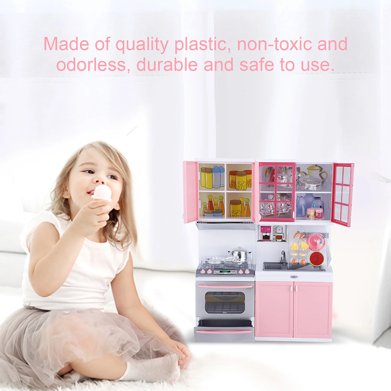 Cozinha jogar brinquedos crianças mini cozinha fingir role play conjunto engraçado utensílios de cozinha jogando casa presentes para crianças meninas