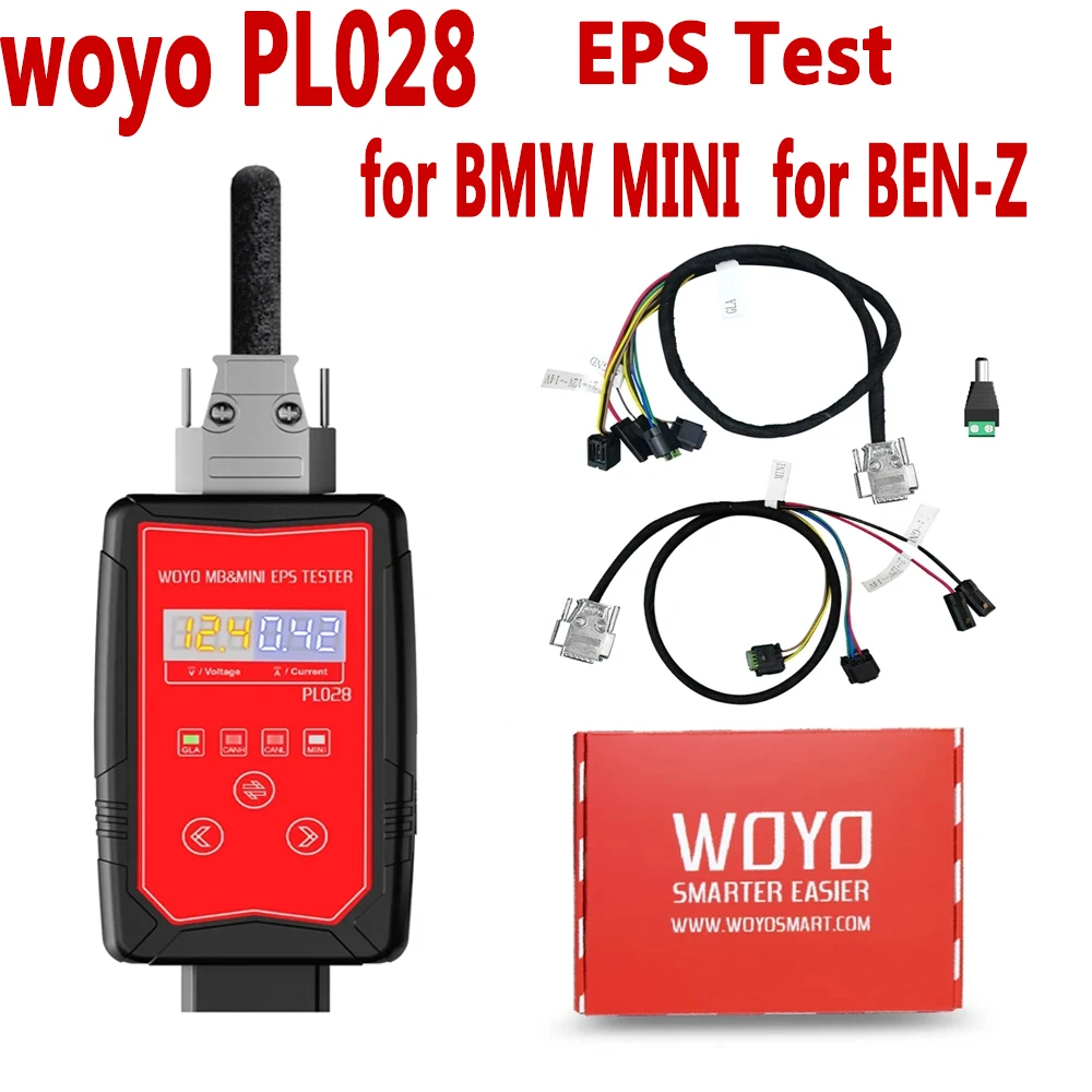 

EPS Tester PL028 WOYO For Ben-z for BM-W MINI Steering Wheel EP S Test Car Diag Tool Torque Sensor Drive Simulator