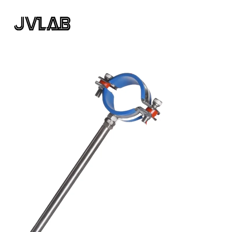 Laboratory 304 Stainless Steel Glass Tubes Clamp 80-89mm Flask Clamp Chromatography Column Clamp Condenser Tube Clamp