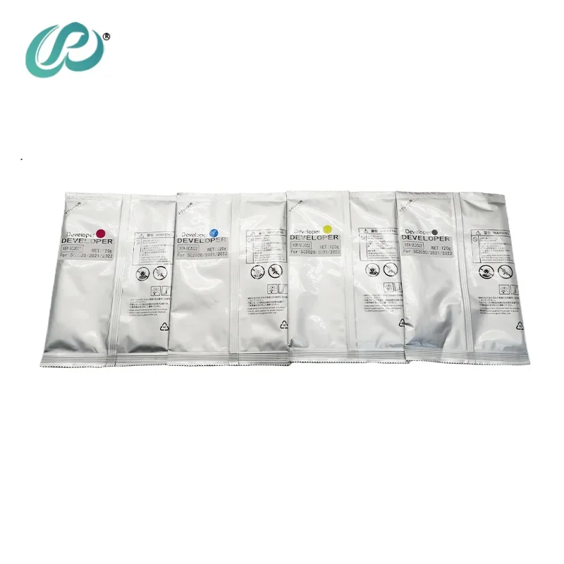 

4PC SC2020 Developer for Xerox SC2020 2021 2220 2022 Highly Stable Developer Powder 120G/bag CMYK