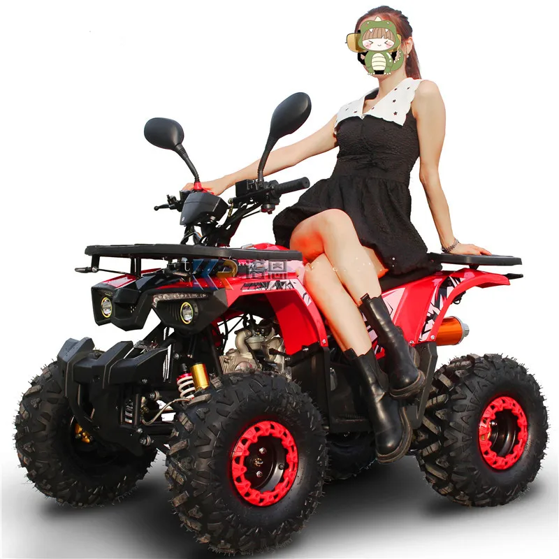 4 Wheel 125CC ATV Sporty Quad Bike for  Adults Electric Scooter Motorcycle with Beautiful Design