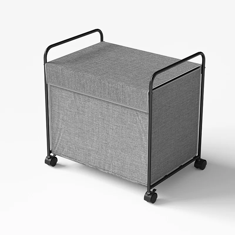 

Large Multi-Functional Movable Dirty Clothes Basket Bedroom Oxford Cloth Organizing Storage Bin Children's Toy Storage Box