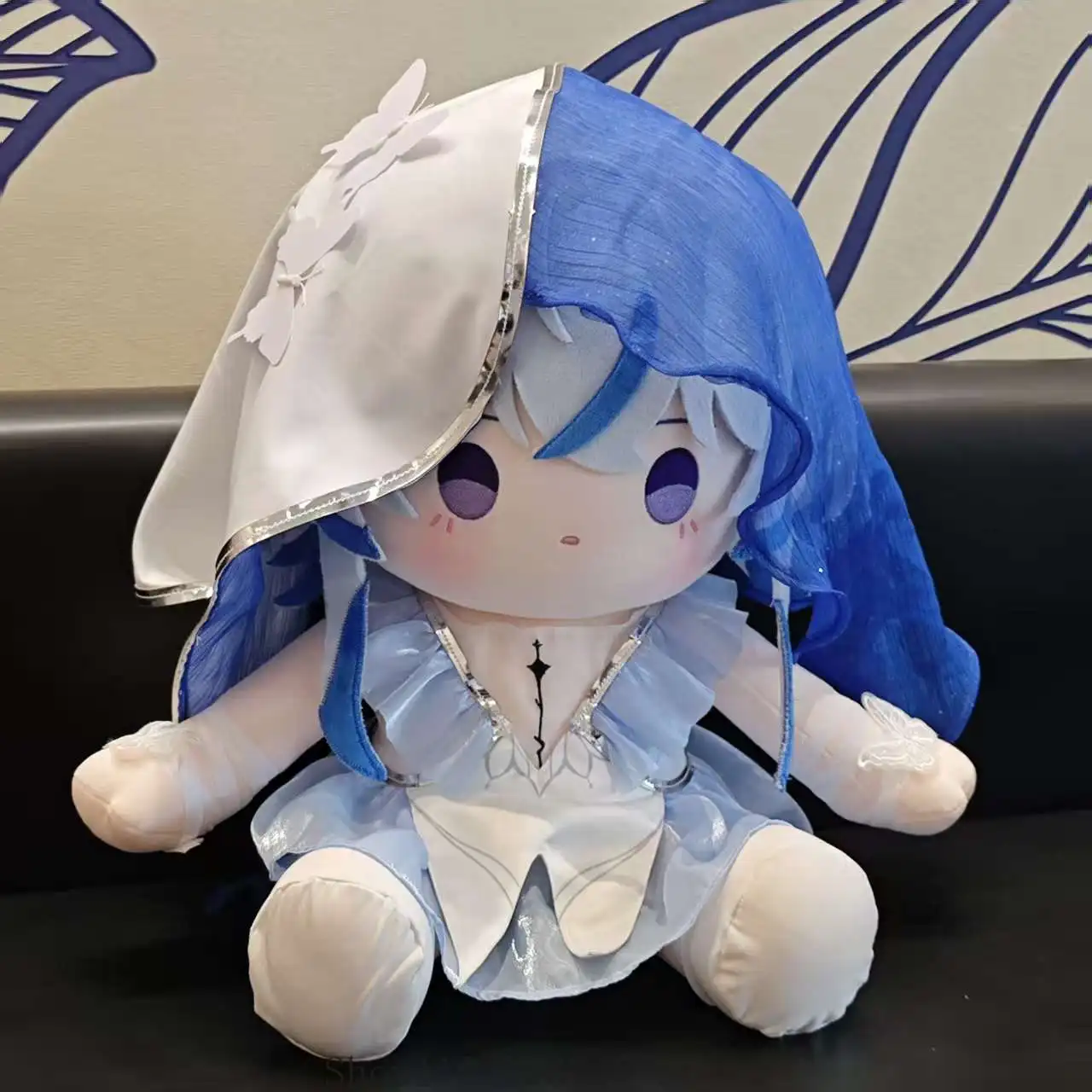 

Wuthering Waves The Shorekeeper 40cm Anime Sitting Posture Figure Idol Plushies Pillows Girl Birthday Gift Pillow Cosplay Gift