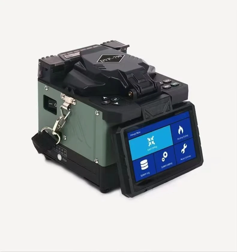 Best-Selling FTTH High Precision Automatic DVP790 Fiber Optics Core Fusion Splicing  Machine Opto-Fiber Cable Tool Device