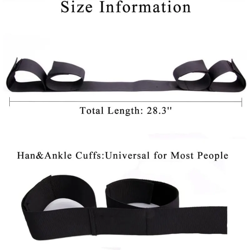 Woman BDSM Restraint Handcuff Open Leg Ankle Cuffs Adult Erotic Games Bondage Gear Couple SM Slave Play Leg Split Sex Machine