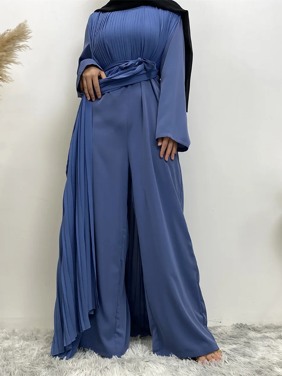 Women Abaya Eid Kaftan Dubai Turkey Muslim Jilbab Islam Robe African Dress Kimono Clothing Fashion Caftan Femme Musulmane Prayer