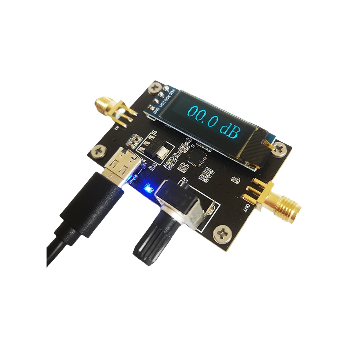 HMC624A Digitale Rf Verzwakker Module DC-6GHz 0.5dB Stap Nauwkeurigheid 0 ~ 31.5dB Verstelbare