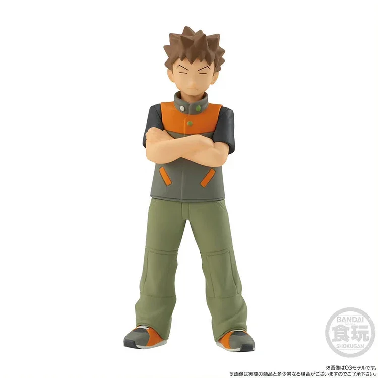 ฟิกเกอร์แอคชั่น Bandai Shokugan ขนาดโปเกมอน World Kanto Region Brock ONIX ใหม่เอี่ยมบรรจุกล่องสำหรับเป็นของขวัญของเล่นเด็ก