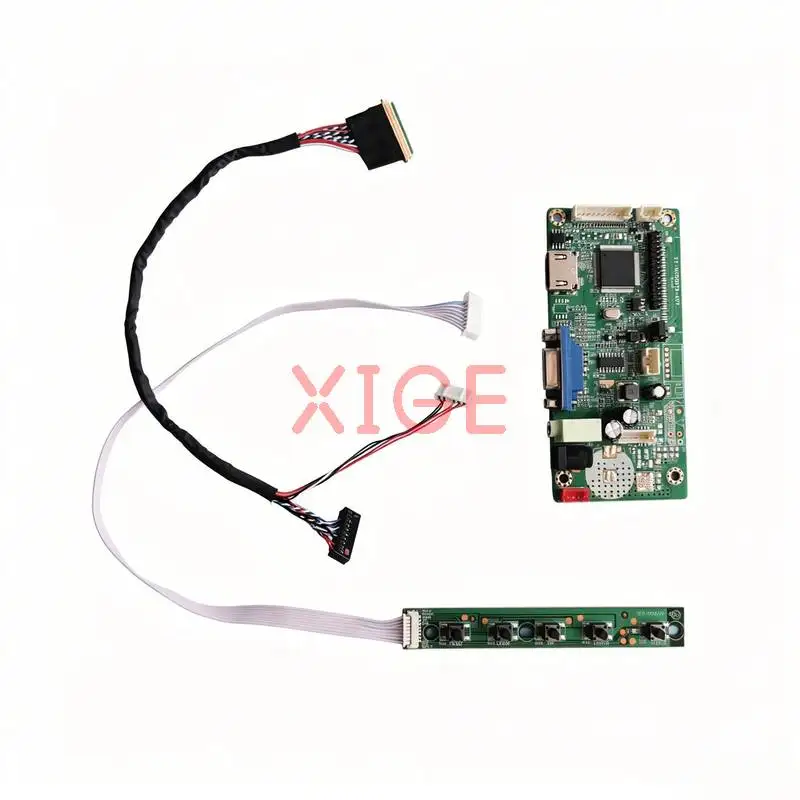 

Controller Board Fit BT101IW02 LP101WSA BT101IW01 BT101IW03 1024x600 40-Pin LVDS 1024*600 VGA HDMI Laptop Display Screen Kit DIY