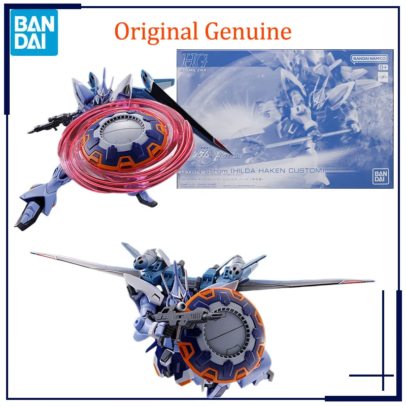 

Original Genuine Bandai Anime GYAN STROM [HILDA HAKEN CUSTOM] GUNDAM HG 1/144 Assembly Model Toys Action Figure Gift Collectible