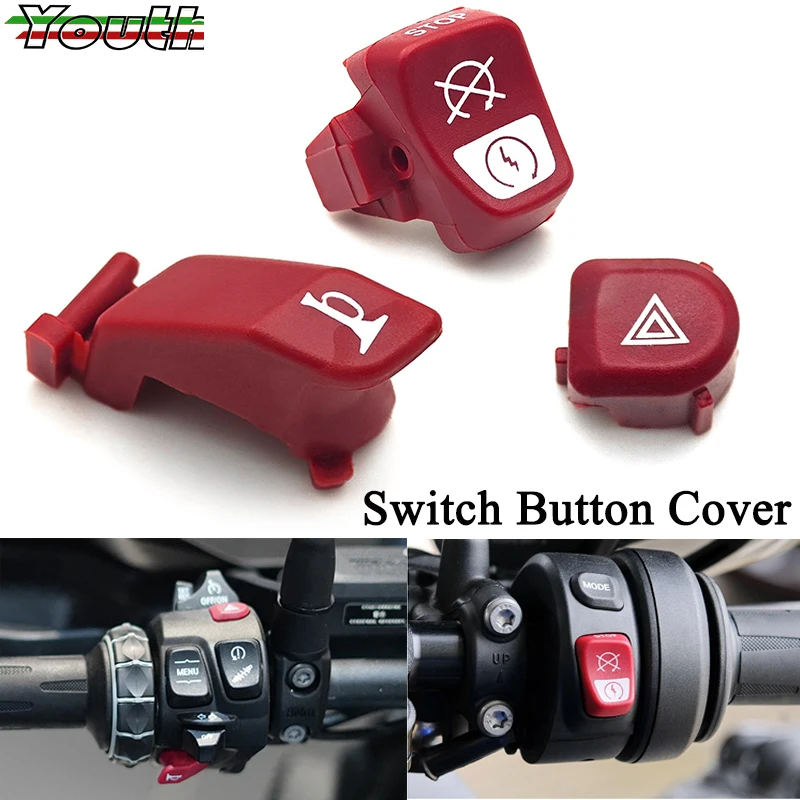 Motorcycle Switch Button Cover for BMW R1250GS R1200GS F750GS F850GS Adventure S1000RR S1000XR K1600GTL R18 F900R Accessories