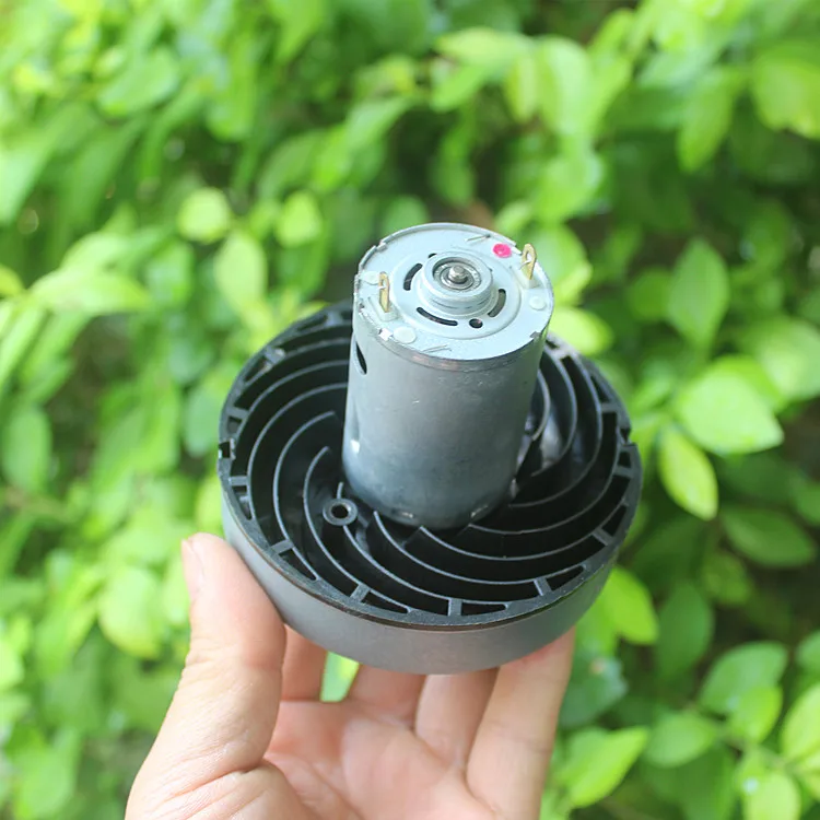 Micro 545 Brush Motor Engine Fan DC 12V 110W High-power Handheld Vacuum Cleaner Ball Bearing Metal Turbine