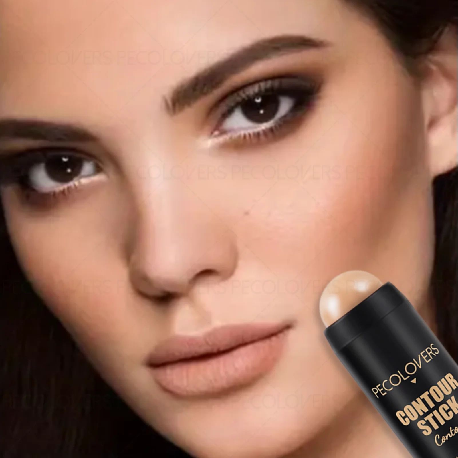 1PC Cream Contour/Foundation Stick - Non-Greasy, Water-Resistant, Easy To Sculpt Contours