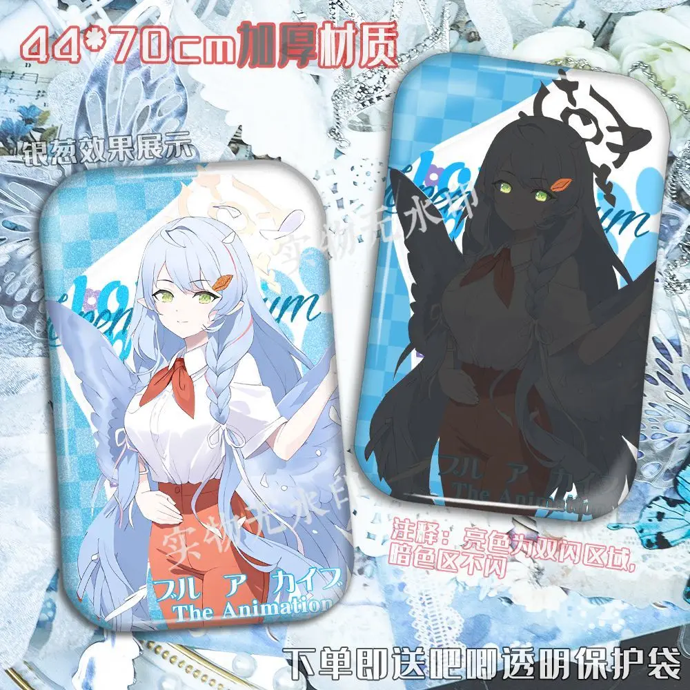 3PCS Anime Blue Archive Aomori Mine Sumi Serina  Brooch Cute Pin Wallet Backpack Clothing Jewelry Badge Accessories Gift