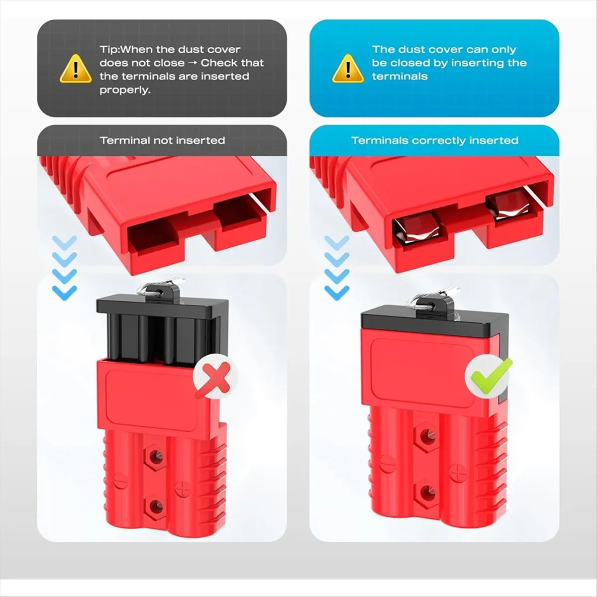 

Коннектор ABPP, 175 А, 1/0 AWG, для подключения аккумулятора, с жесткой крышкой, 12-36 В, комплект проводки для лебедки, для кабеля RV A