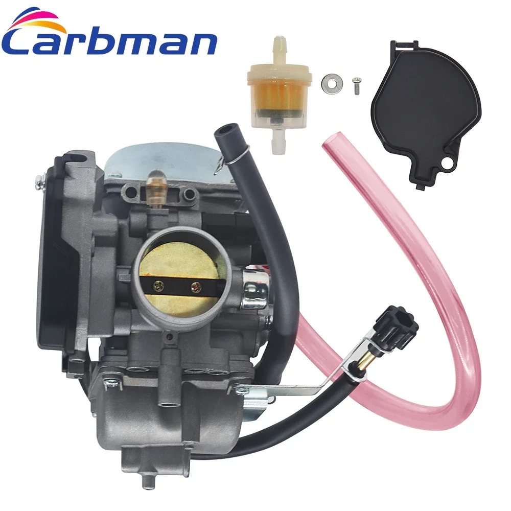 Compatible con carburador apto para Suzuki Vinson 500 LTA500 LTF500 2005 2006 2007 Carb