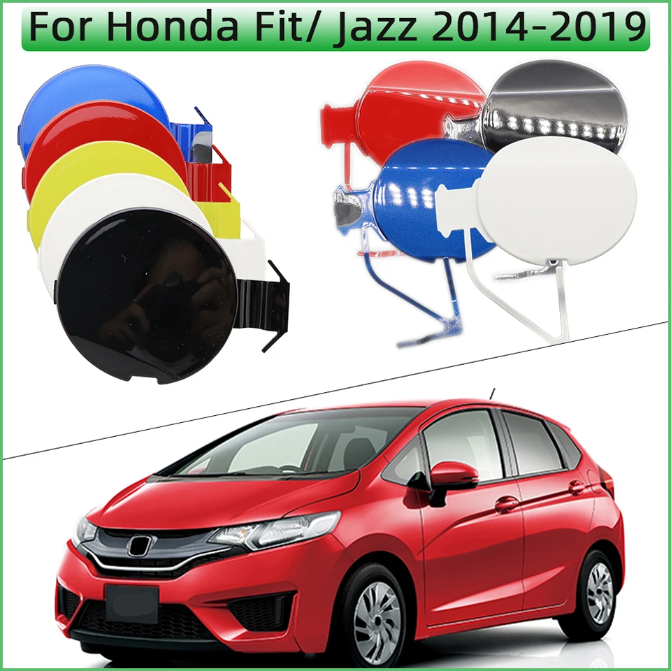 71104-T5H-H00 71104-T5H-H50 Front Bumper Towing Hook Cap Cover For Honda Fit Jazz GK5 2014 2015 2016 2017 2018 2019 Painted