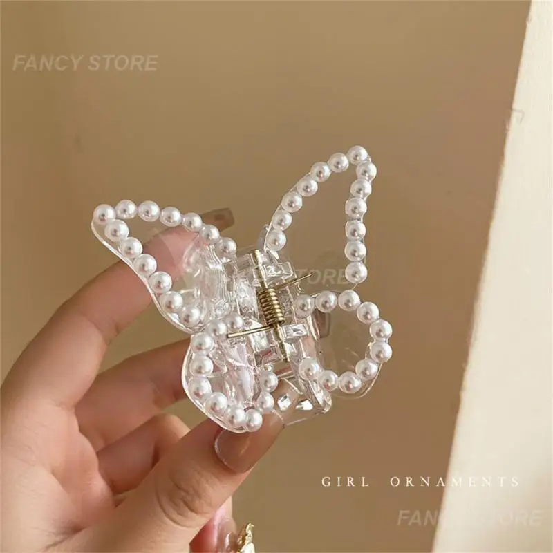 1/2/3PCS Geometric Stylish Delicate Transparent Girl Style Accessory Vintage Transparent Hairpin Popular Butterfly Unique