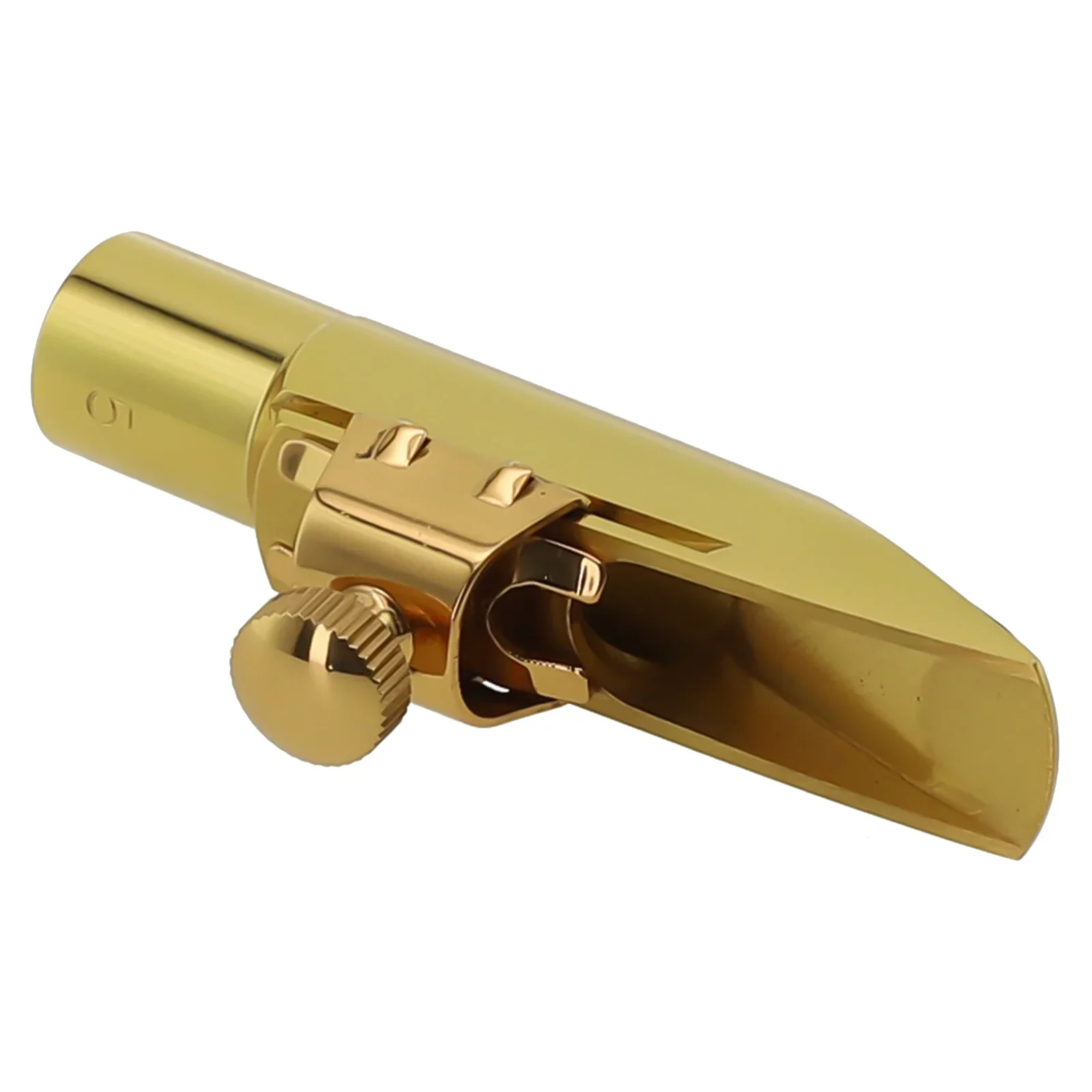 

Replacement Saxophone Metal Mouthpiece Ligature Cap for Tenor Soprano Alto Sax Size 56789 Improved Performance