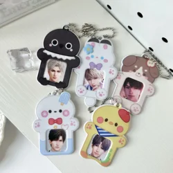 Anime Love and Deepspace Xavier Sylus Rafayel Caleb Zayne Cosplay Paster Cartoon Photo Frame Pendant Ornament Decals Mascot Gift