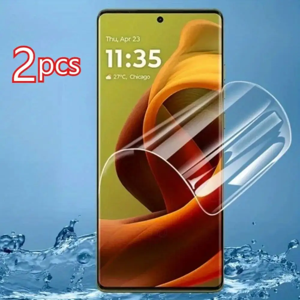 

2Pcs For Motorola Moto G85 5G/G55 /G35 /G15 High Definition Hydrogel Film Thermoplastic Polyurethane Protective Screen Protector