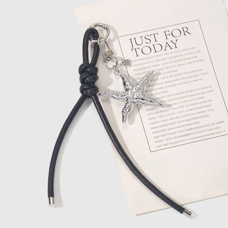 Punk Rock Metal Starfish Pants Waist Chain Men Women Key Chains Trousers Chain Wallet Keychain Jeans Unisex Hip-hop Jewelry Gift