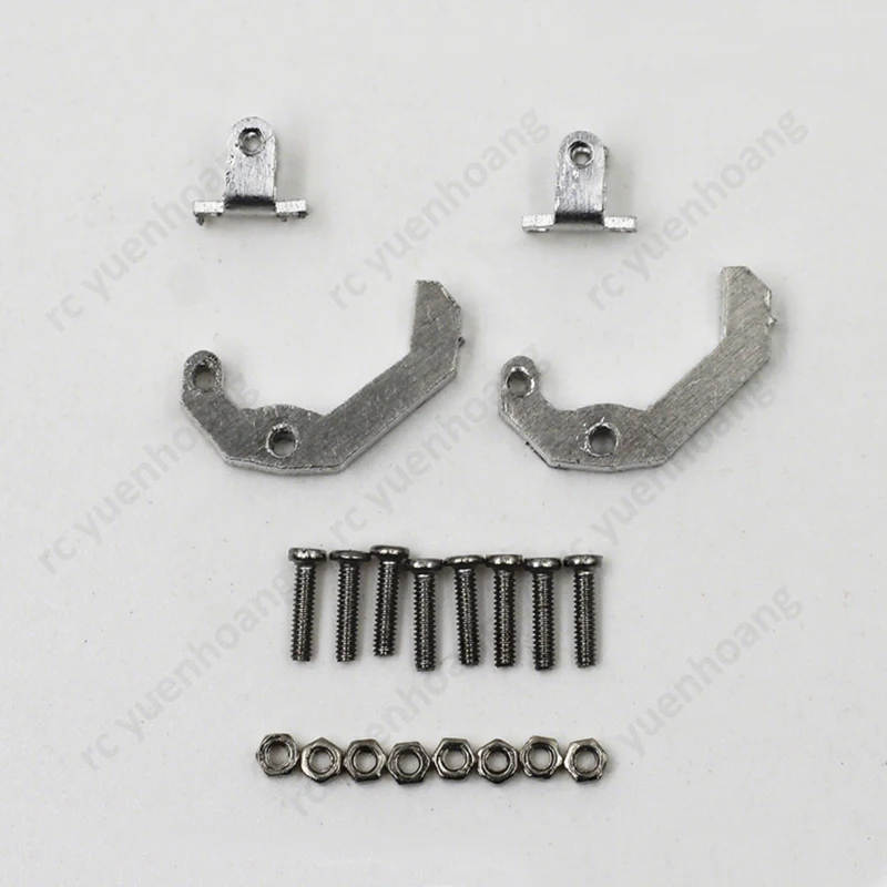 1Set 1/24 Scale High-Simulation Automatic Tail Hook Aluminum Alloy Modified Assembly Accessories for Muck/Dump Truck Model