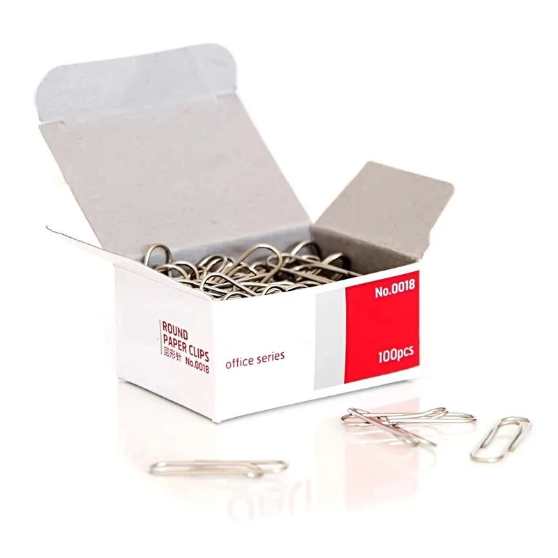 Paper Clip Medium Small Sizes Silver paperclips for Office and Personal Document Organization (25mm 29mm 50mm)