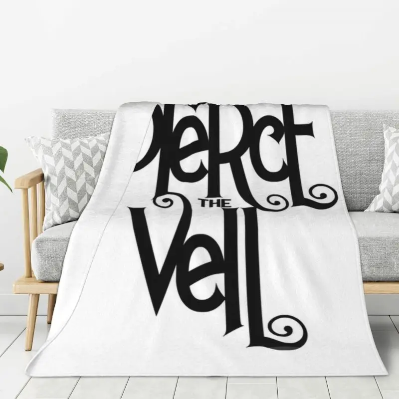 Custom Sofa Fleece Secret Pierce Veil Throw Blanket Warm Flannel Blankets for Bedding Travel Couch Bedspreads