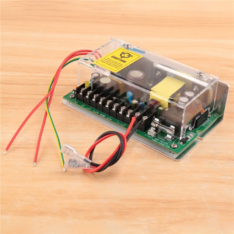 

A69Z DC 12V 5A UPS Fuction Door Access Control Power Supply Use For Access Control System Switch Remote Lock AC 110V-240V