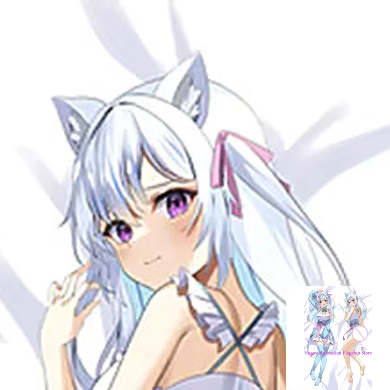 

Dakimakura Anime Pillow Cover Milky Mew Double Sided Print 2Way Cushion Cover Xmas Gifts