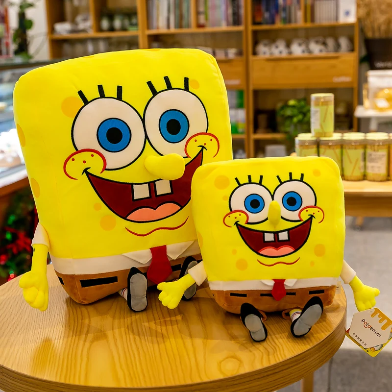لطيف الإسفنج بوب أفخم Squarepants باتريك يوجين H. Krabs غاري أفخم دمية Kawaii طفل الكرتون أنيمي الطرفية لعبة هدية عيد الميلاد #3